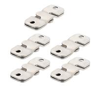 1. 10 ganci da parete resistenti in acciaio inox, ad alta capacità, per mobili e cornici, facile installazione, gancio da montagna