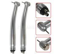 1-10 Manipolo Turbina Dental High Speed Push Button 4HOLE Handpiece SANDENT