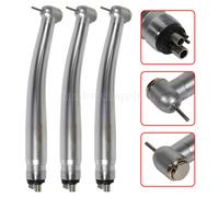 1-10 Manipolo Turbina Dental High Speed Push Button 4HOLE Handpiece SANDENT