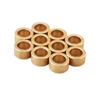 1-10 pezzi di manicotto di guida in rame for cuscinetti in metallurgia delle polveri ID 4/5/6/8/10/12/14/16/18 mm, boccola in ottone, cuscinetto di base in rame(10x16x20mm 5pcs)
