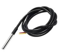 1-10 pezzi DS18B20 in acciaio inossidabile impermeabile DS18b20 1 m 3 m 5 m filo sonda di temperatura sensore di temperatura cavo 18B20 for Arduino(2m 5pcs)