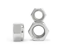 1/10 pezzi M3-M16 dadi esagonali autobloccanti interamente in acciaio inossidabile 304 316 adatti for fissaggio industriale DIN980 GB6184(2pcs M14(304))