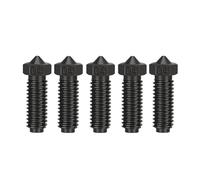 1~10 pezzi Ugelli in acciaio temprato in ottone for stampante 3D Ugello Volcano compatibile con Anycubic Kobra 2/ Kobra 2 Pro/Kobra 2 Max/Kobra 2 Plus(Hardened Steel 5PCS,0.4mm)
