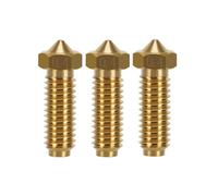 1~10 pezzi Ugelli in acciaio temprato in ottone for stampante 3D Ugello Volcano compatibile con Anycubic Kobra 2/ Kobra 2 Pro/Kobra 2 Max/Kobra 2 Plus(Brass 3PCS,0.2mm)