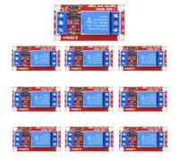 1-10 pz 5V 12V Un modulo relè a 1 canale Scheda Shield con supporto optoaccoppiatore Trigger di livello alto e basso(12V 1pcs)