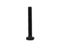 1-10 pz M5 M6 M8 M10 M12 Nero Grado 8.8 Acciaio Al Carbonio Filettatura Metrica GB5783 DIN933 Esterna Esagonale Testa Esagonale bulloni Viti(30mm,M10 2pcs)