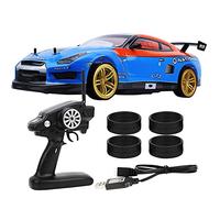 1:10 RC Car, 2.4G Telecomando Drift Racing Car RC Model Vehicle Toys for Children Gift, Modelli di Auto, Dual Battery, for Family Fun, Birthday Presents, Outdoor Activities
