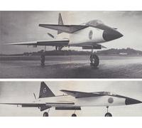 1/10 Scala Sport Scala Svedese Saab 37 Viggen Plans, Modelli, Istruzioni 42ws