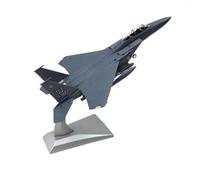 1:100 F-15E per Strike Eagle Cacciabombardiere supersonico Modello di aereo in lega metallo visualizzazione dell'aeroplano Playkit