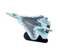 1:100 per aereo da caccia Su-57 modello in metallo pressofuso collezione per adulti esposizione statica Set da gioco per hobby in miniatura