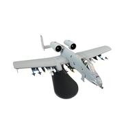 1/100 per le Tigri Volanti in metallo (con supporto) in lega pressofusa A-10A Attack Aircraft A10 Tank Fighter Model Replica Military Aircraft Collection Display Gift