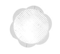 1/100 Pezzi Adesivo For Scarico A Pavimento Raccoglitori For Capelli Doccia Usa E Getta Copertura Adesivi For Filtri A Rete Prevengono Il Blocco Delle Forniture(D-11cm,30PCS)