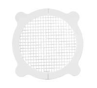 1/100 Pezzi Adesivo For Scarico A Pavimento Raccoglitori For Capelli Doccia Usa E Getta Copertura Adesivi For Filtri A Rete Prevengono Il Blocco Delle Forniture(E-11.5cm,30PCS)