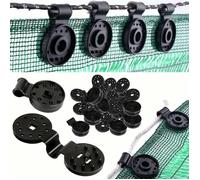 1-100 pezzi Clip per rete parasole, Clip per telo parasole per serra, Clip in plastica per rete parasole per recinzione, Clip per rete anti-insetti, Serrature parasole per uso agricolo, Accessori per 