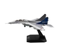 1:100 scale for Russian MiG-35 fighter jet aircraft alloy simulation model die-cast model aircraft collection display(B)