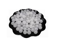 1-1000 pezzi di palline di plastica PP diametro 2 mm 3 mm 3,175 mm 7 mm 9,525 mm-50 mm perline di plastica solide bianche in polipropilene perline di plastica galleggianti(10Pcs,9mm)