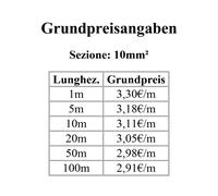 1-100m FLY Cavo del veicolo 4-50mm² Cavo della batteria Cavo di terra del carica