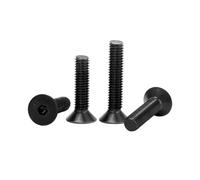 1-100pcs M1.6/M2/M2.5/M3/M4/M5/M6/M8/M10/M12 Viti con testa incassata a bocca esagonale interna in acciaio al carbonio ad alta resistenza, M5x18mm