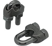 1-100x Morsetto per fune metallica Morsetto a U 2-24mm Acciaio inossidabile V2A