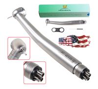 1-10PCS Dental High Speed Handpiece Push Button Big Head 4Hole Turbine