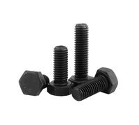 1-10pcs M5/M6/M8/M10/M12/M14/M16 Viti macchina con testa esagonale a filettatura completa in acciaio al carbonio ad alta resistenza, M10x30mm