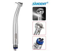 1-10PCS SANDENT Manipolo dentale a LED E-Generator/NoLED ad alta velocità 4 fori