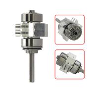 1-10SANDENT Dentale Fiber Optic Turbine Handpiece /6Hole LED Coupler Fit Sirona