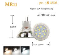 1-10x LED Faretto Lampadine MR11 GU4 2W 3W 4W 12V 24V 5733 2835 Spot Lampada [EEK: A + + +]