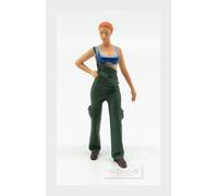 MODELLISMO AUTO STATICO ATLANTIC ACTION FIGURE WOMAN DONNA DEBBIE 4 SCALA 1/12
