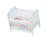 1/12 bambola baby letto con materasso per il gioco del gioco del gioco