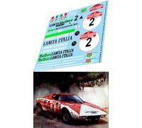 1/12 Decals per Lancia Stratos HF Rally Sanremo 1974 TB Decal TBD1211