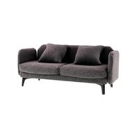 1/12 Divano in miniatura Mobili per casa delle, Black gray | Accessori scena per giochi, tessuti morbidi, progetti artigianato creativo