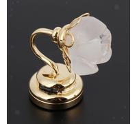 1:12 Dollhouse Miniature Rose Shape Lampada da parete a LED Lampada da tavolo