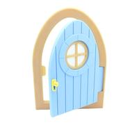 1/12 Dollhouses Feen Gate Door - Statuetta di mobili in miniatura, ideale per la scena del cortile
