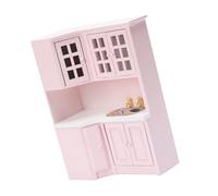 1/12 Dollhouses Kitchen Cabinet Mobili In Miniatura Con Disegni Moderni Lavello Per Il Mestiere Progetto Modello Decorazione Creativo Mobili Modello