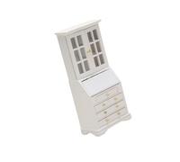 1/12 Dollhouses Libreria In Miniatura Con Porta Apribile E Cassetto Funzionale Per Scena Biblioteca Paesaggio Display Fornitura Cabinet In Miniatura Per La Decorazione Delle Case Delle Bambole