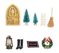1:12 House Bambola In Miniatura In Legno In Natale Soggiorno Mobili Model Giocattolo Decorazioni Per Mobili Mobile Mestiere