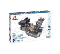 1:12 ITALERI Lockheed Martin Cockpit F-16 Military Airplane 1978 Kit IT2990