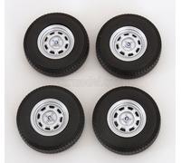 1/12 KK-SCALE - ACCESSORIES - SET 4X WHEELS AND RIMS FOR BMW 2002 1971 KKDCACC04
