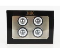 1/12 KK-SCALE - ACCESSORIES - SET 4X WHEELS AND RIMS FOR FIAT 500 1968 KKDCACC03