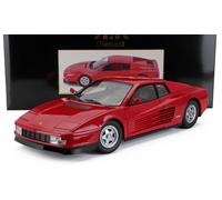 KK Scale KKDC120201 - Ferrar. Testarossa Red 1986 with Opening Doors Hood And Headlights - Scala 1/12 - modellino Auto