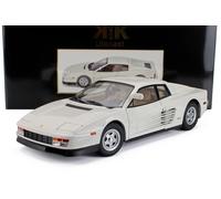 KK Scale KKDC120203 - Ferrar. Testarossa Monospecchio Miami Vice US Version White 1984 With Opening Doors Hood And Headlights - scala 1/12 - modellino auto