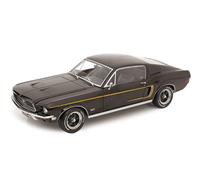 1:12 KK SCALE Ford Mustang Gt Fastback Black 1968 KKDC120223