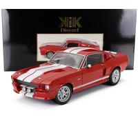 KK Scale KKDC120173 Mustang Shelby GT500 Eleanor 1967 Red & White - scala 1/12 - modellino auto