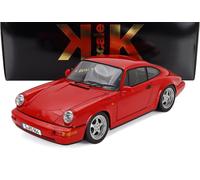 KK 1/12 PORSCHE 911 964 RS COUPE 1992 CERCHI SPEEDLINE RIMS ROSSO MODELLINO AUTO