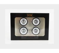 1/12 KK-SCALE - ACCESSORIES - SET 4X WHEELS AND RIMS FOR FIAT 500 1968 KKDCACC03