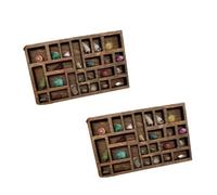 1:12 Miniatura Ginnolo Mensola di Cristallo Miniatura Mensola di Cristallo Decorazione Stampanti Vassoio per Piccoli Oggetti