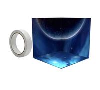 1:12 Miniatura Scena Sfondo Board Display per Action Figure Diecast Car Space 21.5x21.5cm