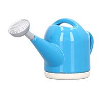 1/12 scala casa delle bambole doccia vaso modello design raffinato piccolo vivido fai da te interessante materiale in lega casa delle bambole in miniatura giocattoli per regali di (Blu)