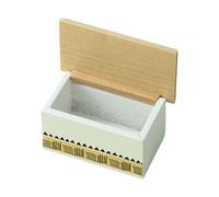 1/12 Scala Dollhouses Miniatura Legno Cabinet Jewelry Box Per La Decorazione Domestica E Gioco di Ruolo Artigianato Progetto Fornitura Scatola del Tesoro in miniatura